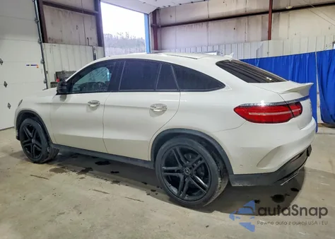 2017 Mercedes-Benz Gle Coupe 43 Amg из США, поврежденный, VIN 4JGED6EBXHA062837